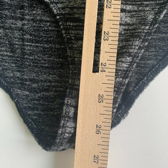 Aritzia Wilfred Free Bodysuit Medium Grey Short Sleeve Jumpsuits - Picture 8 of 14